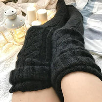 Over-The-Knee Knit Socks For Women - Winter Fashion Accessory