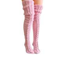 Over-The-Knee Knit Socks For Women - Winter Fashion Accessory