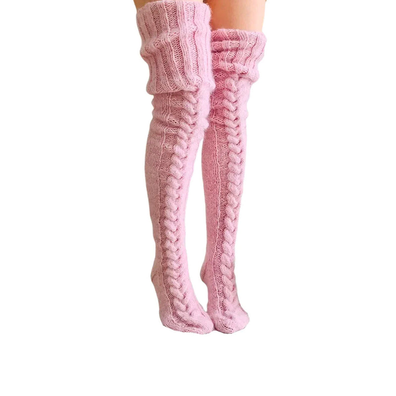 Over-The-Knee Knit Socks For Women - Winter Fashion Accessory