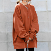 Oversize Pullover With Textured Design For Women