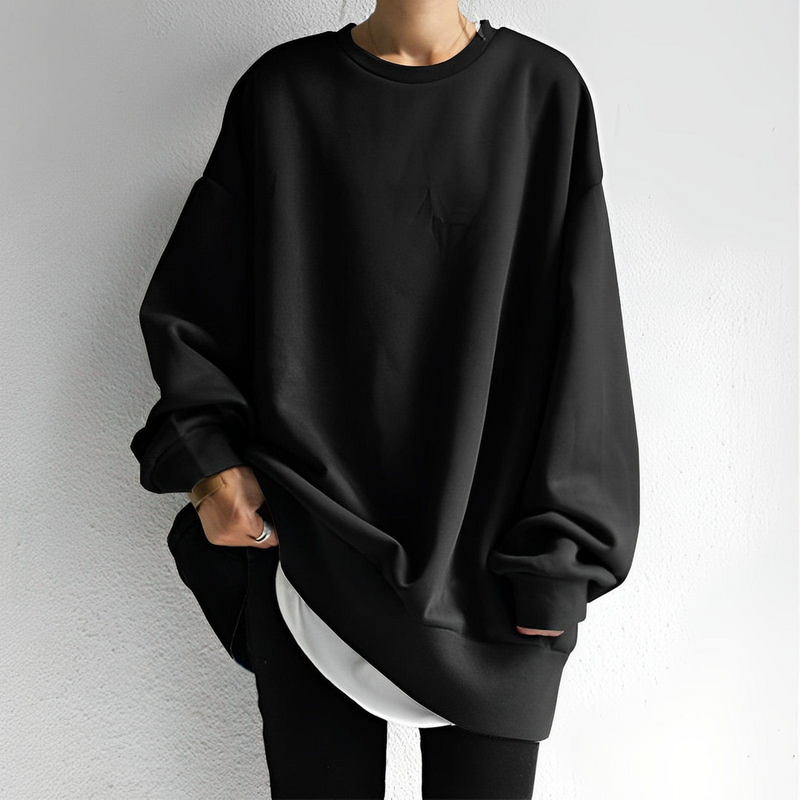 Oversize Pullover With Textured Design For Women