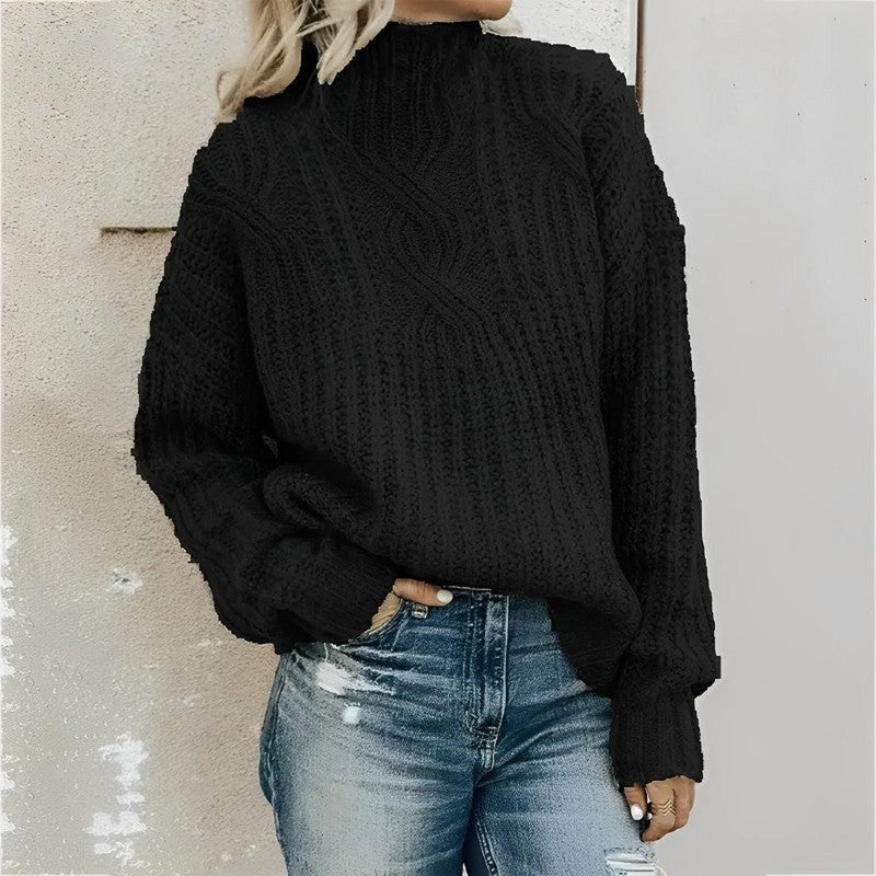 Oversized Cable Knit Sweater Herwick