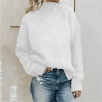 Oversized Cable Knit Sweater Herwick