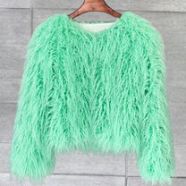 Oversized Faux Fur Winter Coat For Women