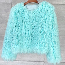 Oversized Faux Fur Winter Coat For Women