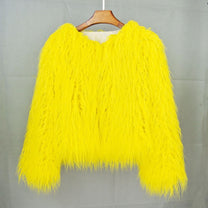 Oversized Faux Fur Winter Coat For Women
