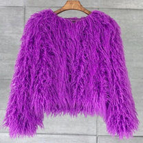 Oversized Faux Fur Winter Coat For Women