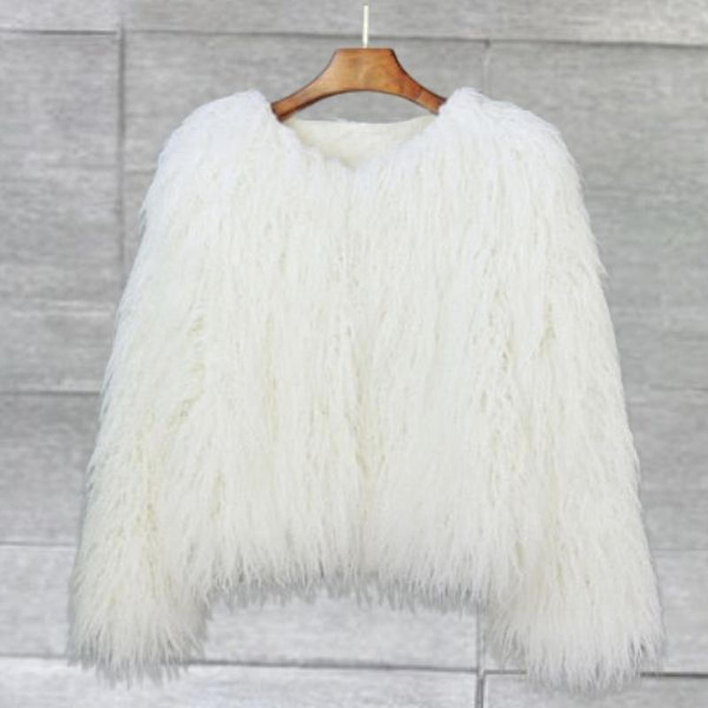 Oversized Faux Fur Winter Coat For Women