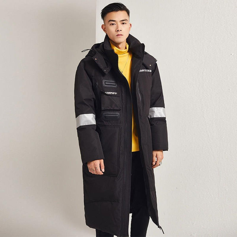 Oversized Hooded Trench Coat With Storm Flap