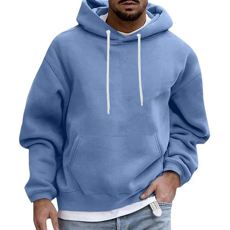 Oversized Hoodie With Kangaroo Pocket And Adjustable Hood