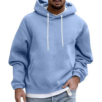 Oversized Hoodie With Kangaroo Pocket And Adjustable Hood