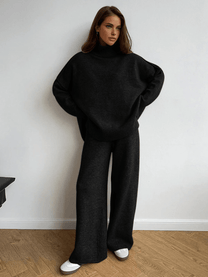 Oversized Knit Co-Ord Set With Relaxed Fit