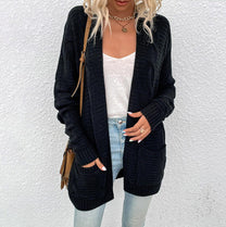 Oversized Knitted Spring Jacket