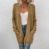 Oversized Knitted Spring Jacket