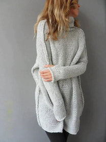 Oversized Roll-Neck Jumper For Women