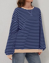 Oversized Striped Sweater For Women