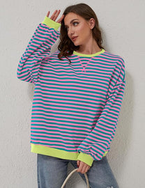 Oversized Striped Sweater For Women