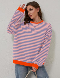 Oversized Striped Sweater For Women