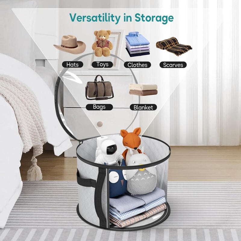Oversized Transparent Hat Storage Box For 5–7 Wide-Brimmed Hats - Buy 1 Get 1 Free