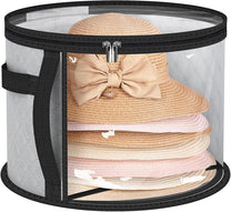 Oversized Transparent Hat Storage Box For 5–7 Wide-Brimmed Hats - Buy 1 Get 1 Free