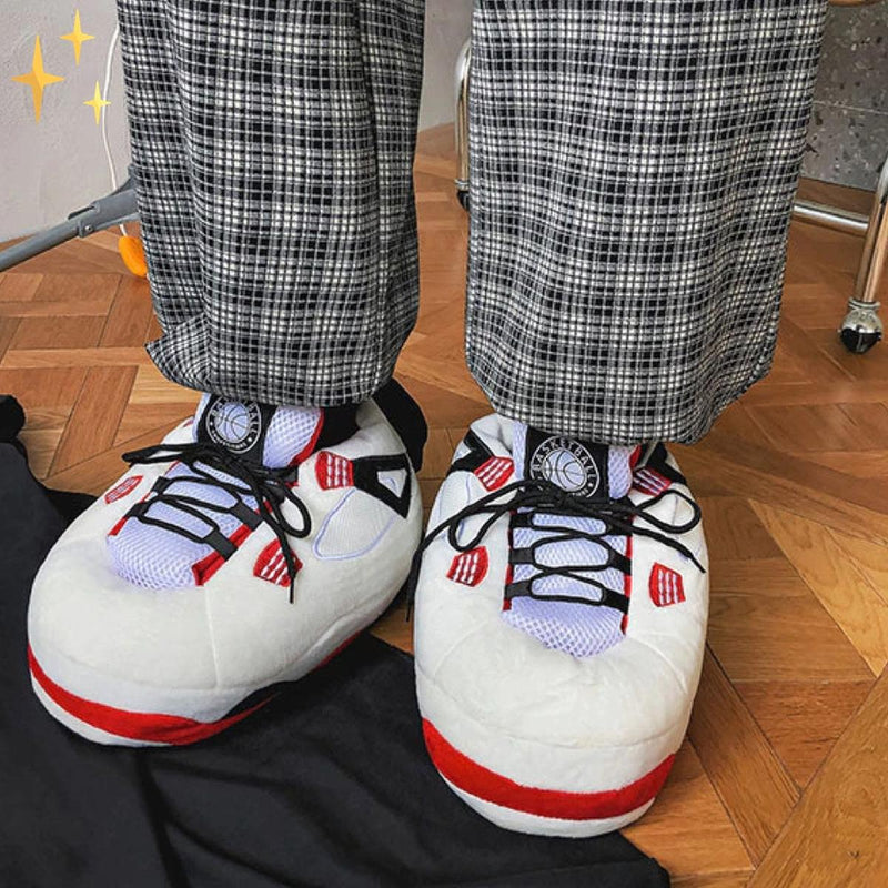 Oversized Unisex Sneaker Slippers For Ultimate Comfort At Home