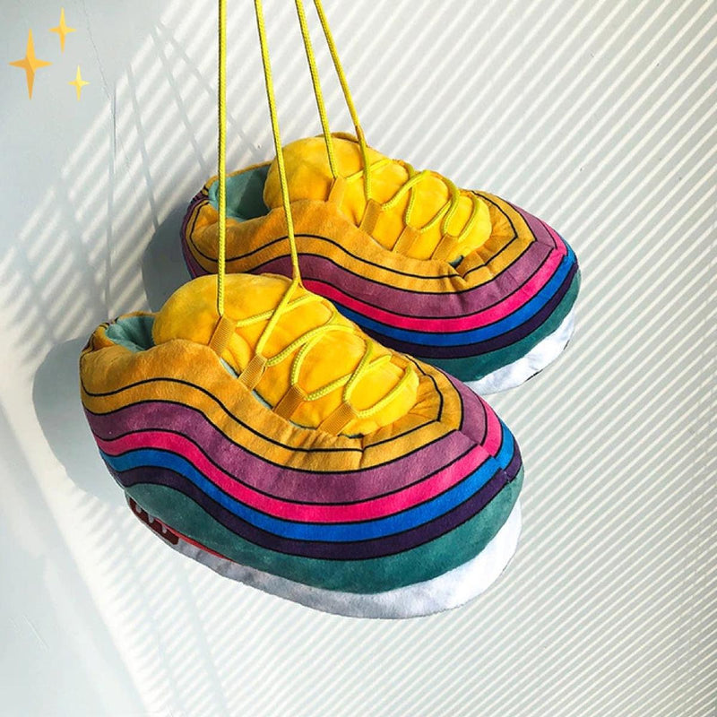 Oversized Unisex Sneaker Slippers For Ultimate Comfort At Home