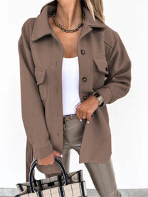Oversized Women&#39;s Jacket With Versatile Fit