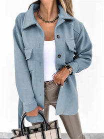Oversized Women&#39;s Jacket With Versatile Fit