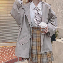 Oversized Women&#39;s Spring Jacket Plus Size Fashionable Outerwear