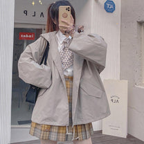 Oversized Women&#39;s Spring Jacket Plus Size Fashionable Outerwear