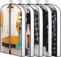 PEVA Garment Cover Set – 12 Breathable Clothing Hangers with Buy 1 Get 1 Free Offer