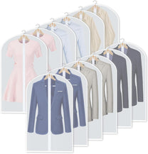 PEVA Garment Cover Set – 12 Breathable Clothing Hangers with Buy 1 Get 1 Free Offer