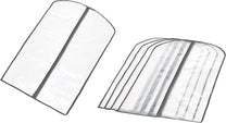 PEVA Garment Storage Bags Set – 5 Pack Zippered Clothing Covers with Buy 1 Get 1 Free Offer