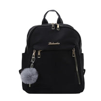 PU Leather Travel Backpack With Adjustable Straps And Zippered Pockets