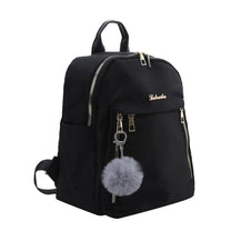 PU Leather Travel Backpack With Adjustable Straps And Zippered Pockets