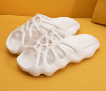Platform Slippers With Cut-Outs For Summer