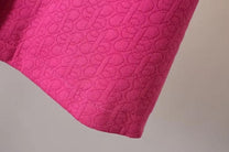 Plus Size Embossed Spring Jacket