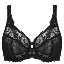 Plus Size Floral Lace Minimizer Bra