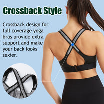 Plus Size Front-Zip Sports Bra With Adjustable Straps