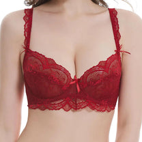 Plus Size Lace Push-Up Bralette