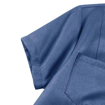 Plus Size Maxi Denim Dress With Pockets
