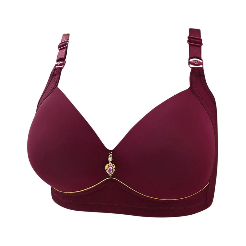 Plus Size Wireless Thin Cup Bra