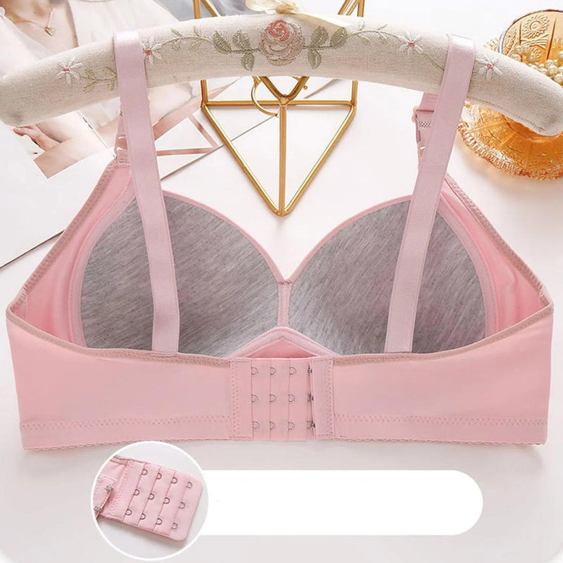 Plus Size Wireless Thin Cup Bra
