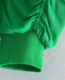 Plus Size Zip-Up Jacket For Spring 2025