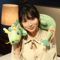 Plush Dragon Body Pillow For Comfort And Cuddling