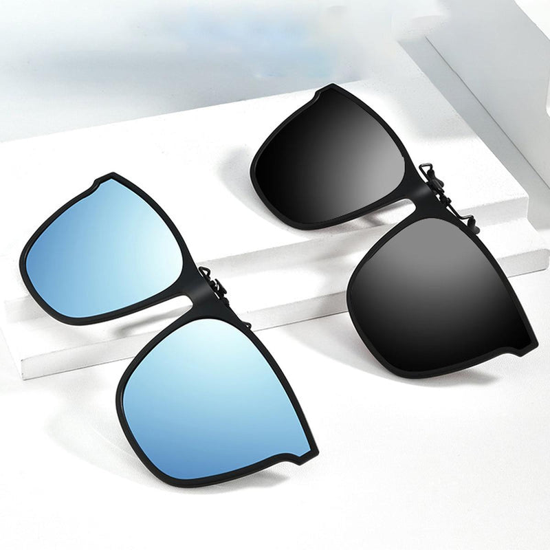 Polarized Clip-On Sunglasses For Glasses Wearers