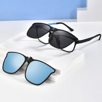 Polarized Clip-On Sunglasses For Glasses Wearers