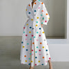 White Polka Dot