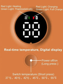Portable Baby Bottle Warmer With Temperature Control