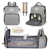Portable Baby Cot And Changing Bag Backpack - Multifunctional Travel Solution